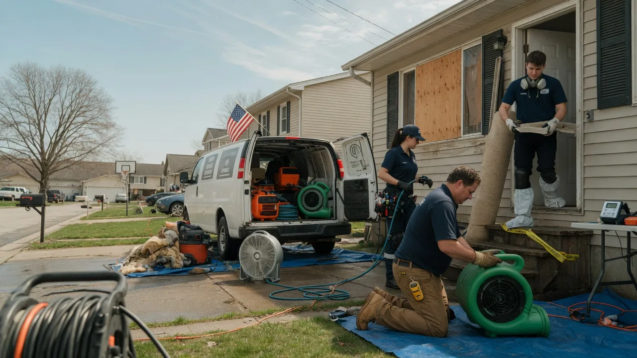 Water Damage Restoration in Arcadia, LA near me